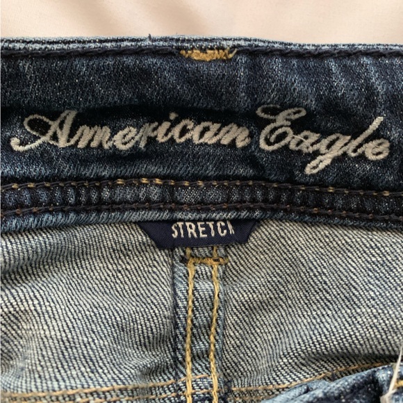 AMERICAN EAGLE | Women’s Bootcut Stretch Denim Blue Jeans | Size 6 - Picture 10 of 13